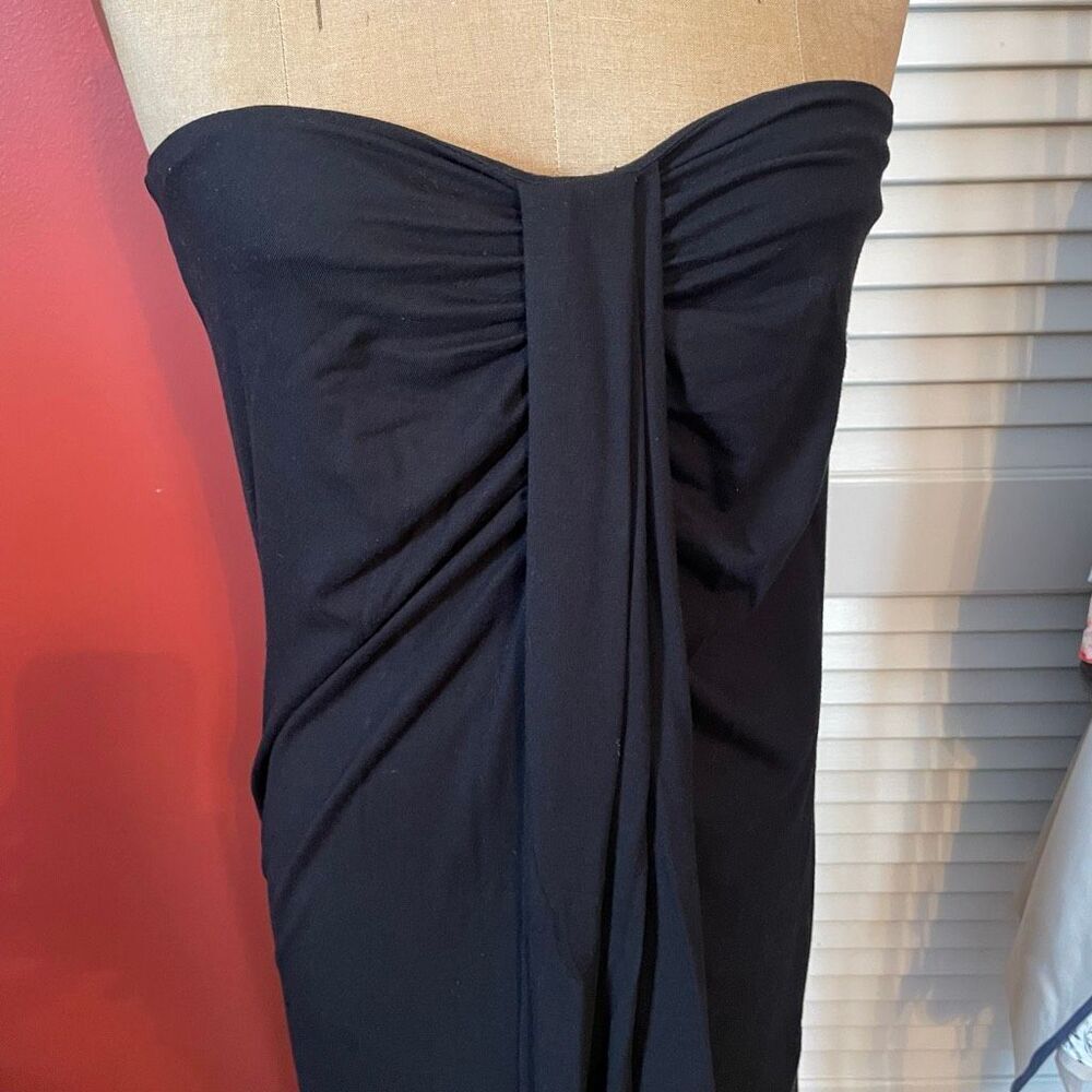 REFORMATION | black slit skirt/dress M/L - Picture 5 of 10